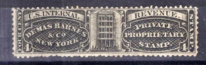 US Revenue Stamps Medicine RS26a Sound 4c Demas Barnes Co ZAYIX 0824-MAR074 - Picture 1 of 3