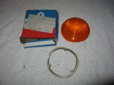 NOS Mopar 1960's 1970's Dodge Big Truck Turn Signal Lens - Image 1 of 2