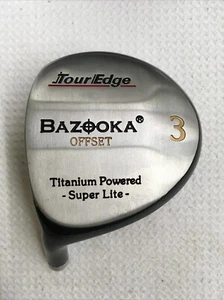 Tour Edge Bazooka OFFSET DRAW Fairway Wood #3 Legno / 15° Loft - SOLO TESTA CLUB! - Foto 1 di 7