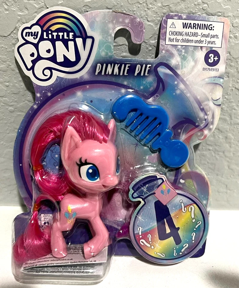 Pôneis My Little Pony Potion - Pinkie Pie - com pente e garrafa de poção - NOVO - Imagem 1 de 1