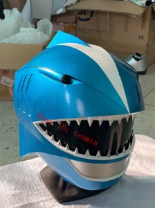 Hyakujuu Sentai Gaoranger 1/1 Blue Shark Warrior Helmet Resin Cosplay Custom Toy - Picture 1 of 7