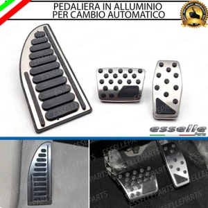 SET PEDALIERA COPRIPEDALI COPRI PEDALI COMPLETO CAMBIO AUTOMATICO JEEP COMPASS 2 - Foto 1 di 11