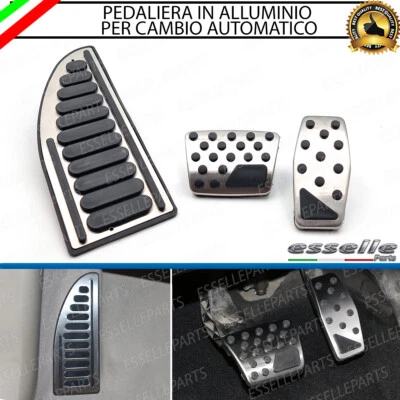 SET PEDALIERA COPRIPEDALI COPRI PEDALI COMPLETO CAMBIO AUTOMATICO FIAT 500X - Immagine 1 di 4