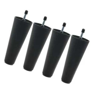 4pcs M8 Thread 150mm Round Tapered Furniture Sofa Couch Dresser Leg - Picture 1 of 12