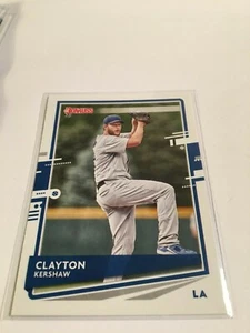 2020 Donruss Variations #118 Clayton Kershaw - Los Angeles Dodgers - Imagen 1 de 1