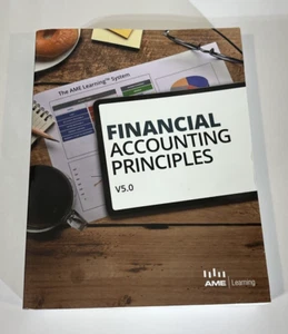 AME Learning System Financial Accounting Principles V5.0 Book Parker Cook 2024 - Picture 1 of 8