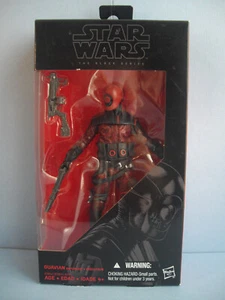 Star Wars figura Guavian enforcer The Force Awakens TFA Black Series 6" sellado - Imagen 1 de 6