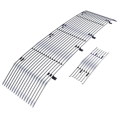 Combo de inserción de rejilla de billet cromada inoxidable para Ford Excursion/F-350 05-07 Foto 1 de 4