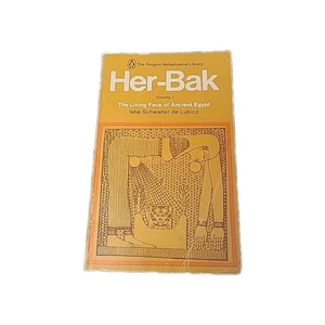 Her-Bak, Vol. 1, Chick Pea by Isha Schwaller De Lubicz Paperback 1972 Penguin - Picture 1 of 15