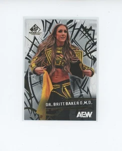 Upper Deck SP 2025 gioco usato AEW tutto Elite Dr Britt Baker D.M.D. Scheda Base - Foto 1 di 2