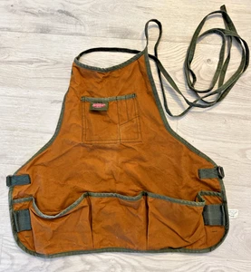 Bucket Boss SUPER-BIB 8-Pocket SHOP TOOL APRON vintage duckwear canvas fabric - Picture 1 of 9