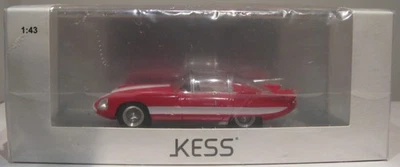 Kess 1:43 KE43000320 Ltd Ed 1956 Red & White Pinin-Farina Alfa Romeo Super Flow - Image 1 of 3