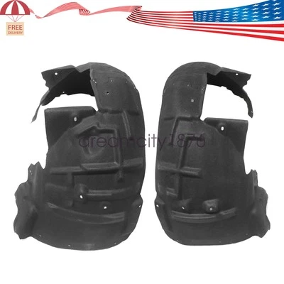 Fits 2008-2017 Audi A5 Quattro S5 Pair Front Inner Fender Liner Left & Right Set - Imagem 1 de 4