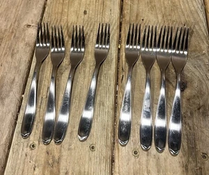 8 Zwilling JA Henckels GEM SATIN Stainless Steel Salad Dessert Forks - Picture 1 of 2