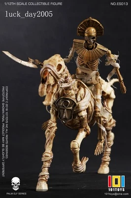 101TOYS ES013 PALM ELF SERIES Skeleton Egyptian Mummy A with Horse 1/12 FIGURE - Image 1 of 4