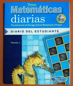 Matematicas Diarias (Texas), Diario Del Estudiante, Volumen 1 (Grade 2) - Picture 1 of 1