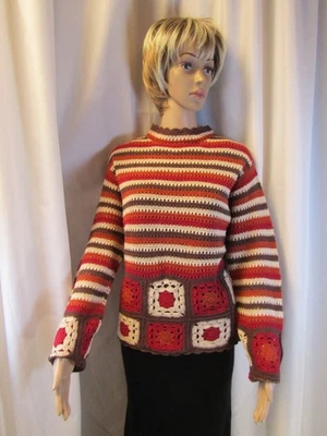 Suéter tejido County de Jason Maxwell mangas largas talla grande (700-231) Foto 1 de 4