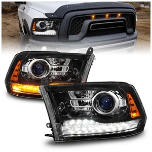 Anzo 111608 Set of 2 Headlights Driving Head lights Headlamps for Ram Truck Pair - Picture 1 of 6