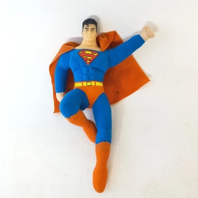 2006 Kellytoy Superman Flying Plush Toy with Vinyl Head DC Comics Stuffed Animal - Image 1 of 4