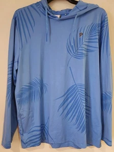 Puma X Palm Tree Crew Blue Hoodie Mens Size Medium Excellent Pre-owned  - Picture 1 of 8