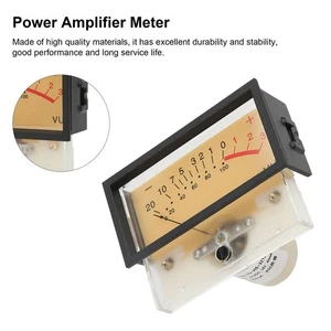 TN-73-HS-9213H VU-Meter Leistungsverstärker Blader Audiopegelmesser❀ - Bild 1 von 22
