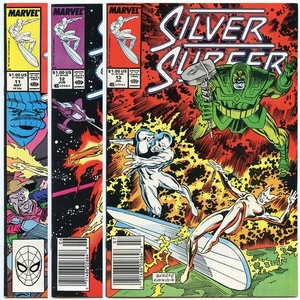 Silver Surfer Vol 3 #s 11-13 lot of 3 Marvel Comics (1988) Nova! - Picture 1 of 7