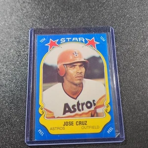 1981 Fleer Star Stickers - Jose Cruz #78 - Picture 1 of 2