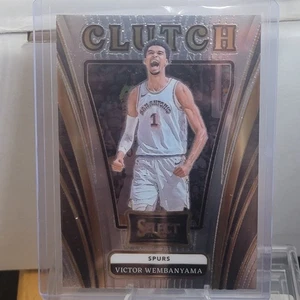 2024-25 Panini Select Victor Wembanyama Clutch #6 - Picture 1 of 2