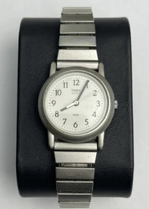 Vintage Timex T88 Band Elastic Cell 377 Ba Of Quartz Works - Picture 1 of 4