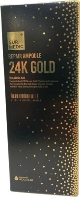 24K GOLD - Neogen Sur.Medic Gold Repair Ampoule 100ml Hyaluronic Acid - NEW - Image 1 of 4