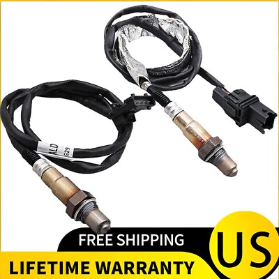 Sensor de oxígeno aguas arriba + abajo 2 piezas para Volvo XC70 2,5 L L5 Turbo 2005 2006 2007 Foto 1 de 4