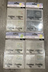 Lot Of 4 Cuttlebug ProvoCraft Embossing Folder 4-Sets -Cats, Dogs, Animals, Love - Picture 1 of 7