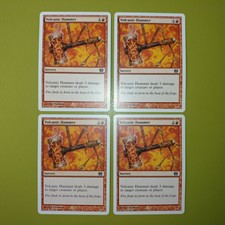 Volcanic Hammer x4 8th Eighth Edition 4x Playset Magic the Gathering MTG