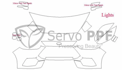 Kit de sujetador transparente serie 3M PRO Precut para 16+ Ford Focus RS Foto 1 de 4