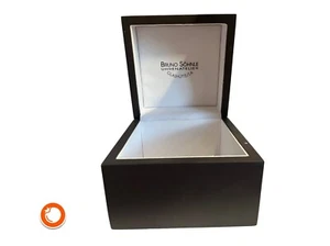 Uhrenetui Uhrenbox Box* Glashütte/SA * Bruno Söhnle, Holz dunkelbraun groß Ger - Bild 1 von 5