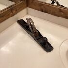 ANTIQUE STANLEY BAILEY No.7 SMOOTH BOTTOM WOOD PLANE. 21.5" 