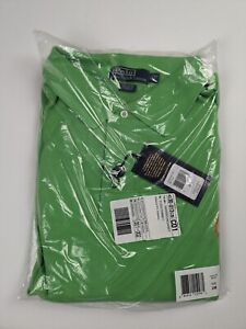 Ralph Lauren Pony Logo Polo Shirt Green Mens 2XB NWT NEW MSRP $79