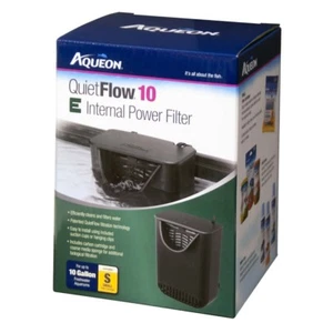 Aqueon QuietFlow 10 E Internal Power Filter 10gal SM - Picture 1 of 9