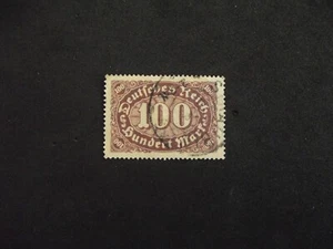 Germany 1922 Issue of 1921 with new value. Used. - Picture 1 of 2