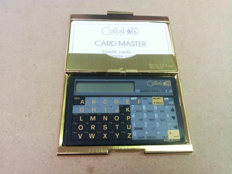 Colibri Business Card Holder in Original Box Cover