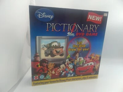 Disney Pictionary DVD Game Family Fun Board Game 2007,Ages 7+,Players 2+,2 Level - Image 1 of 4