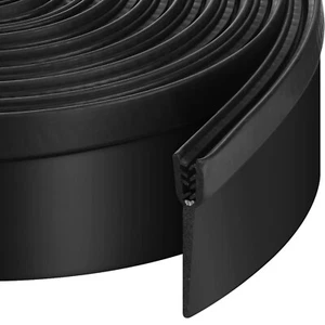 RV Slide Out Seal 2.6 Inch Wiper Clip on Weather Stripping Rubber RV Door Win... - Picture 1 of 7