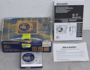 Sharp Mini Disc Portable MD-MT15H - Foto 1 di 22