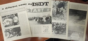 1970 6p German ISDT Race article Preston Petty Dave Ekins - Picture 1 of 2