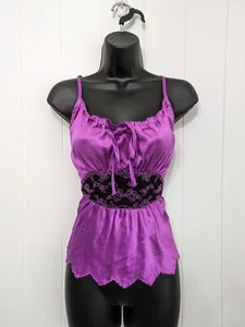 Vintage Betsey Johnson Silk Purple Top, *Read Description - Picture 1 of 22