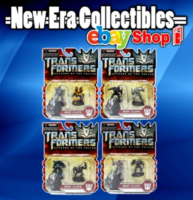 Transformers Revenge Of The Fallen Series Mini Clips 4 Piece Collection Hasbro - Image 1 of 4