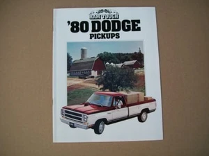 NOS Mopar 1980 Dodge Ram Truck Dealership Sales Brochure - Picture 1 of 3