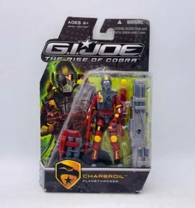 Charbroil Flamethrower G.I. Joe Rise Of Cobra 3.75" HASBRO NIP - Picture 1 of 19