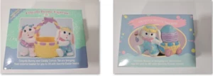 Vintage Hallmark Crayola Bunny Figurines 1990 and 1991 Bundle/Individual - Picture 1 of 4