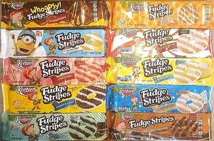 KEEBLER FUDGE STRIPES VARIETÀ BISCOTTI SCEGLI UNA CONFEZIONE - Foto 1 di 32